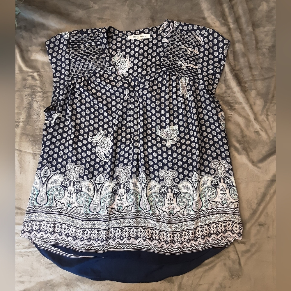 Cap Sleeve Blouse